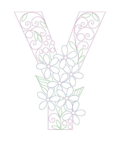 Paper Filigree Painting Kit - Letters - www.Shopthatapp.com