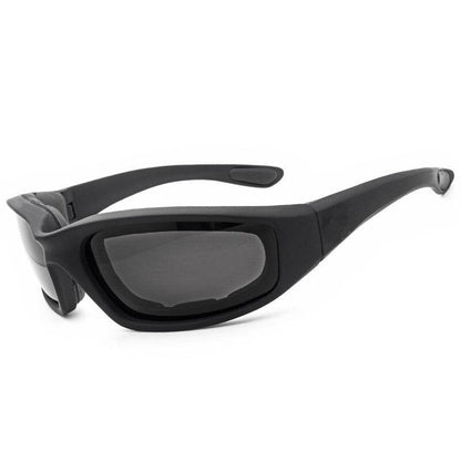 Cycling Sunglasses Chopper Outdoor Sports Glasses For Men Wrap Around UV400 Protection For Fishing Driving Glasses Windproof Gray Lens 3 Pack - www.Shopthatapp.com
