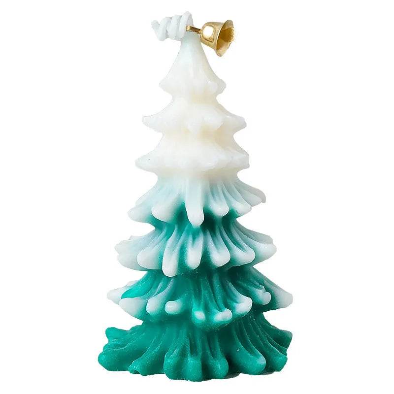 Merry Christmas Candle 3D Xmas Tree Shaped Aromatherapy Candles Ornaments Navidad New Year Party Home Decor Xmas Gift - www.Shopthatapp.com