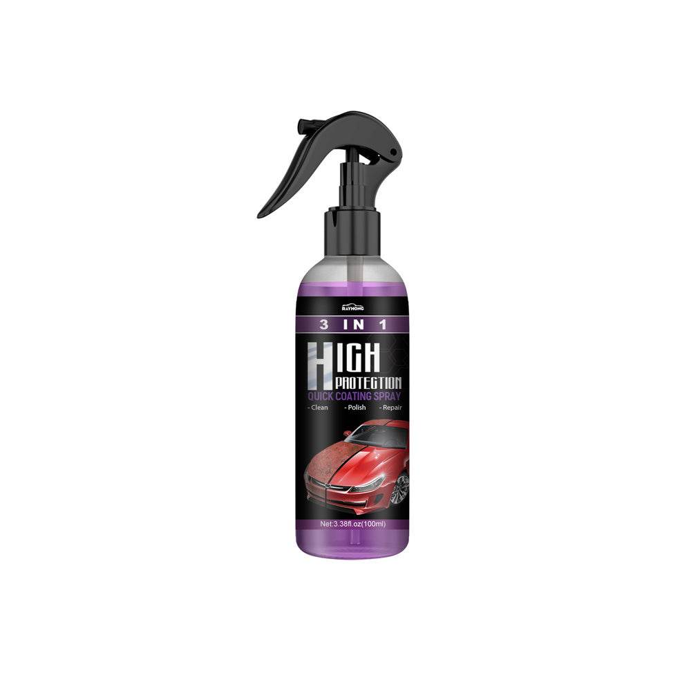 RAYHONG 3-in-1 High Protection Car Coating Spray - TikTok-Trending DIY Paint Protection - Quick Color Change, Cleaning & Shine - Universal For All Vehicles - www.Shopthatapp.com