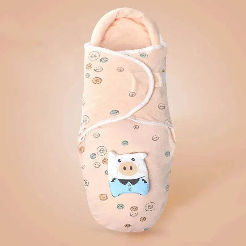 Newborn Baby Infant Swaddle Wrap Cotton sleeping bag - www.Shopthatapp.com