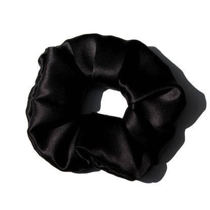 Fashion Silk Satin Hair Scrunchies Hair Ties Ponytail Holder - www.Shopthatapp.com