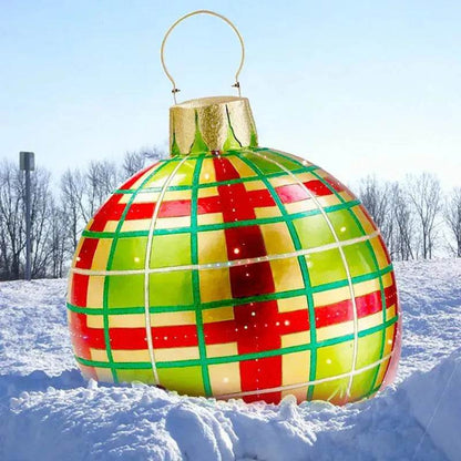 Christmas Ornament Holly Ball Outdoor Tree Decoration Christmas Balls for Yards - www.Shopthatapp.com