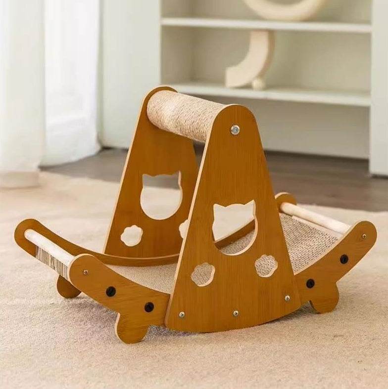 Creative Sisal Mat That Won't Shed Crumbs Cat Scratch Board - www.Shopthatapp.com