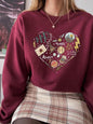 Digital Printing Sweater Hipster Round Neck Pullover Long Sleeve Sweater Women - www.Shopthatapp.com
