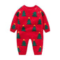 Newborn Baby Clothes Baby Crawling Clothes Thickening Out Baby Harness Christmas Baby Romper Baby Cotton Sleepwear - www.Shopthatapp.com
