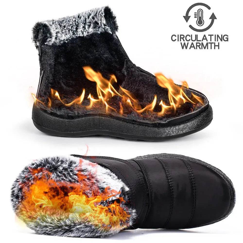 Winter Warm Women's Snow Boots Leisure - www.Shopthatapp.com