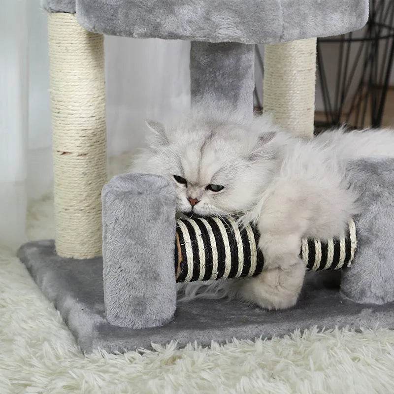 Cat Litter, Cat Tree, All-season General Purpose, Sisal Grinding Claw Toy Cat Supplies - www.Shopthatapp.com
