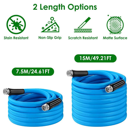 Non-Expanding Flexible Garden Hose Heavy Duty PVC Water Hose - www.Shopthatapp.com