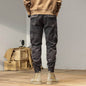 New Retro Ankle-tied Loose Overalls Versatile Casual Cargo Pant men - www.Shopthatapp.com
