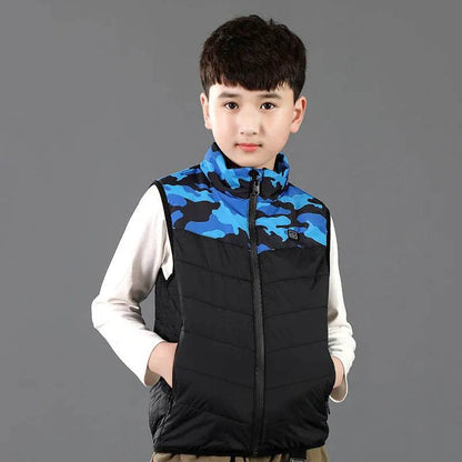 Children Thermal Winter Vest Jacket Outwear Boy Girl Kids - www.Shopthatapp.com