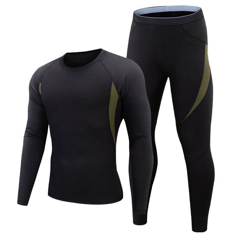 2pcs Men's workout clothes Sports Fitness Gym wear - www.Shopthatapp.com
