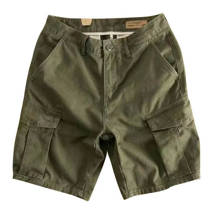 Workwear Casual Men's Loose Summer All-matching Straight Fifth Cargo short Pants - www.Shopthatapp.com