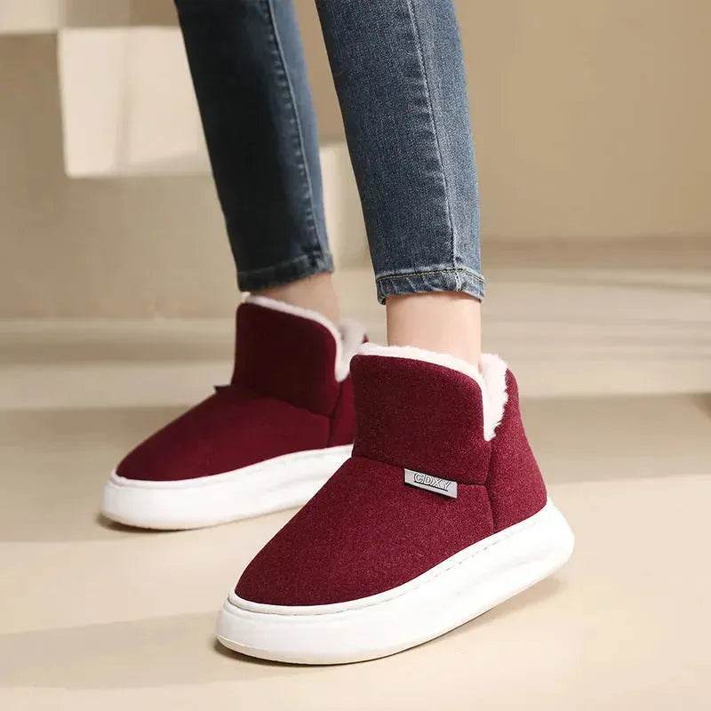 Winter Cotton Slippers Thick Casual Thick - www.Shopthatapp.com