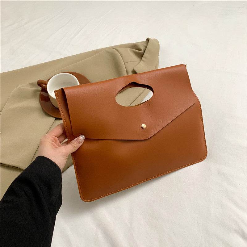Women's Versatile Handheld Tote Bag With Large Capacity Envelope Handbag - www.Shopthatapp.com
