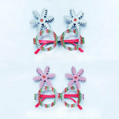 Christmas Creative Party Gathering Dress Up Glasses - www.Shopthatapp.com