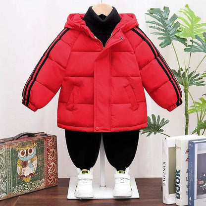 Children's Cotton Clothes Thickened Fall Winter Coat - www.Shopthatapp.com