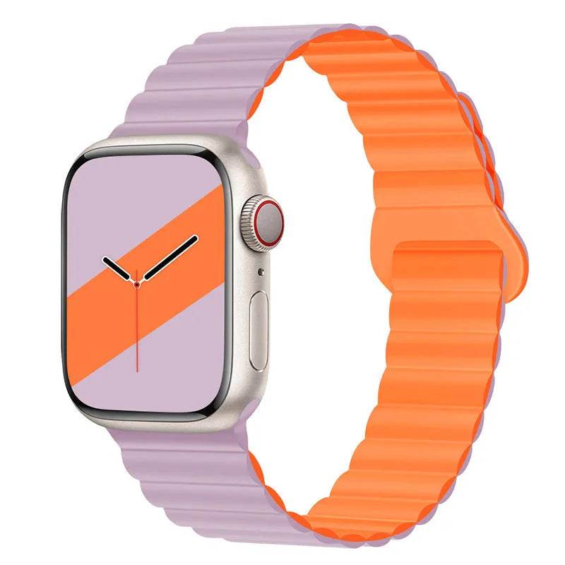Band Silicone Magnetic Watch Strap - www.Shopthatapp.com