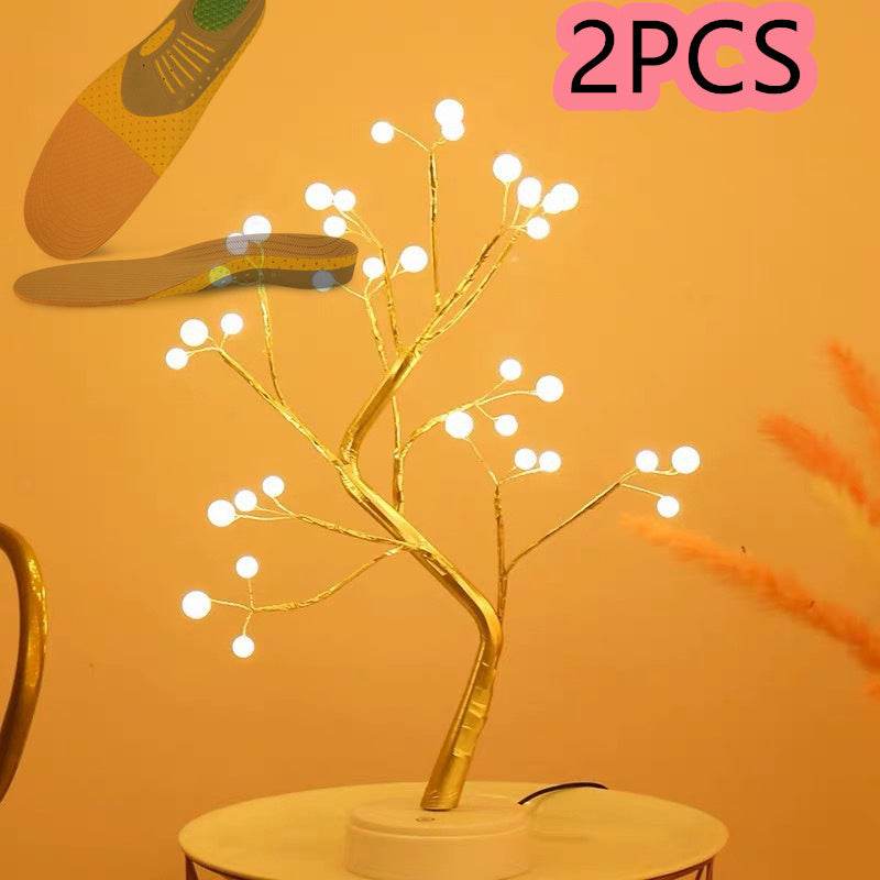 Led Copper Wire Light Bedroom Desk Table Light - www.Shopthatapp.com