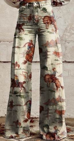 Women's Casual Pants Thin Imitation Jeans - www.Shopthatapp.com