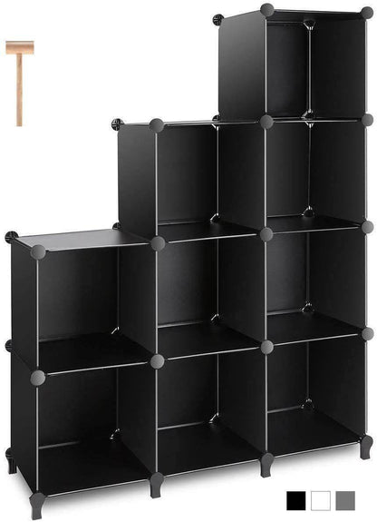 Simple Combination Of Plastic Storage Rack organizer - www.Shopthatapp.com