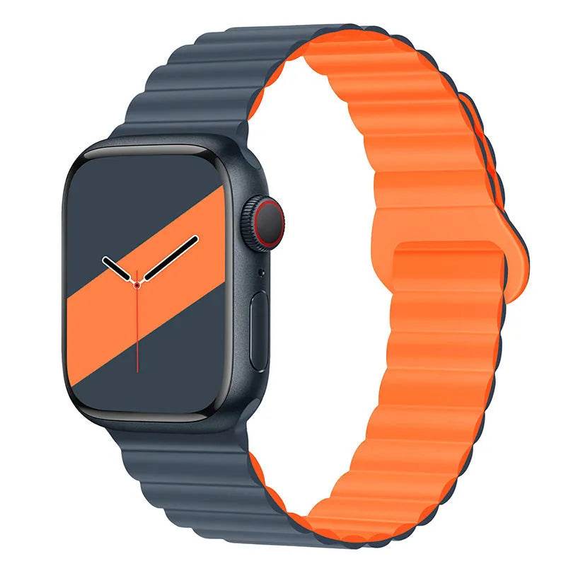 Band Silicone Magnetic Watch Strap - www.Shopthatapp.com