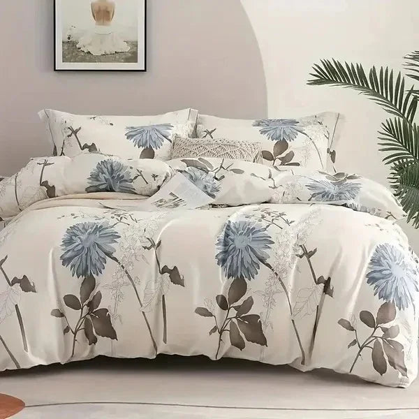 Haoyijia Big Flower Duvet Cover Queen - www.Shopthatapp.com