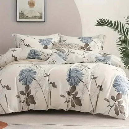 Haoyijia Big Flower Duvet Cover Queen - www.Shopthatapp.com