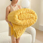 Single-layer Double-sided Tower Velvet Sofa Cover Soft Winter Blanket - www.Shopthatapp.com