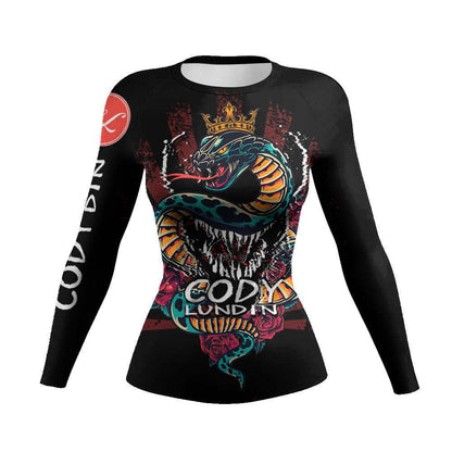 Printed Slim Fit Long Sleeve Workout Tops for Women - www.Shopthatapp.com