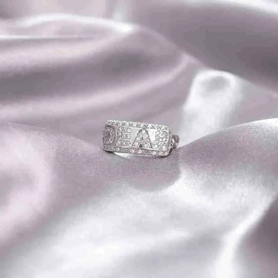 Niche Opening Adjustable Non-fading Cross Ring - www.Shopthatapp.com