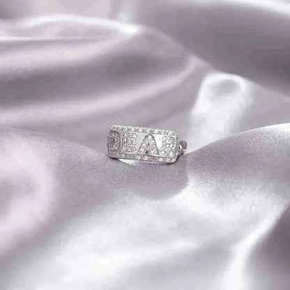 Niche Opening Adjustable Non-fading Cross Ring - www.Shopthatapp.com