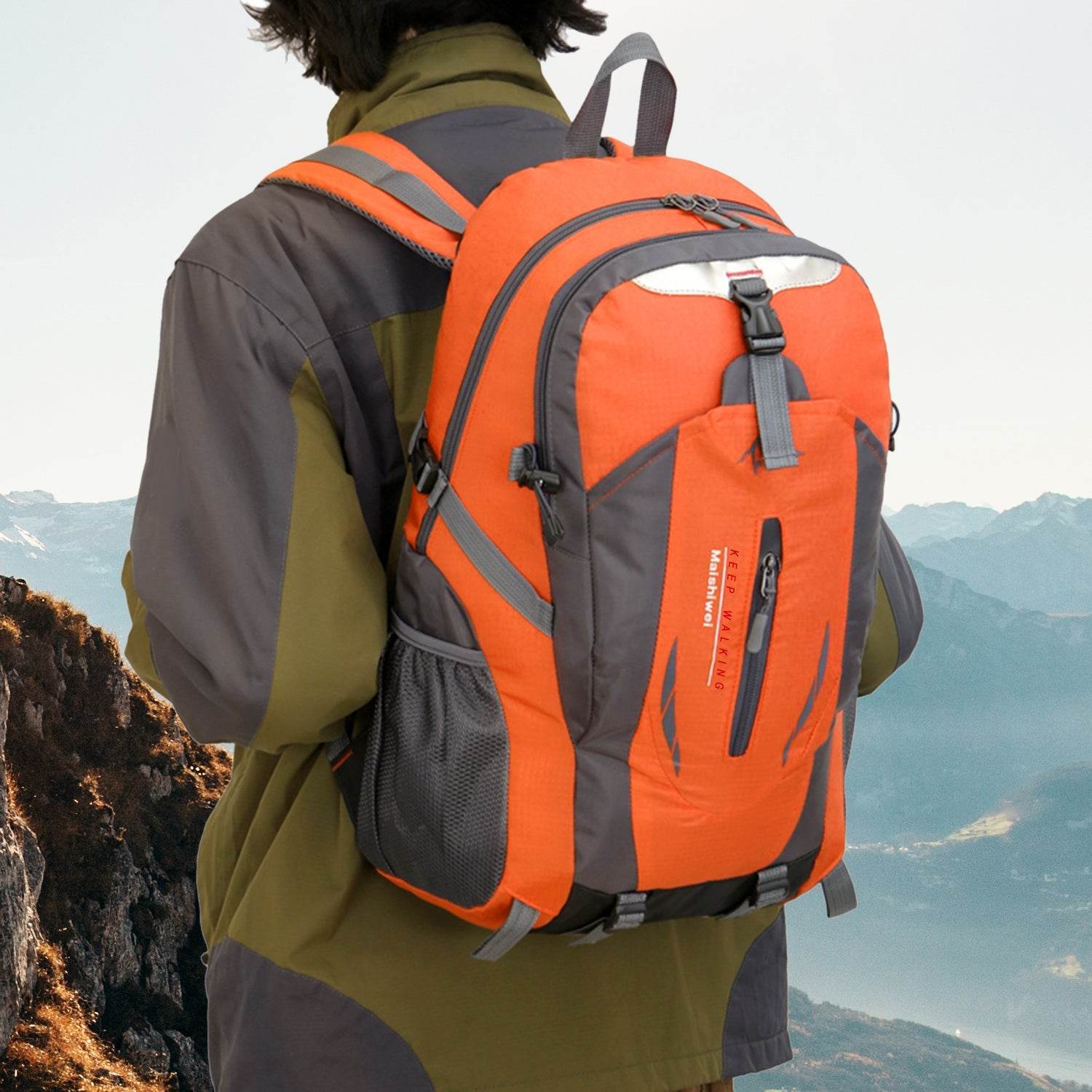 36L Outdoor Backpack Waterproof Daypack Travel Knapsack - www.Shopthatapp.com
