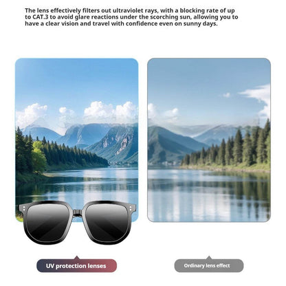 AI Smart Glasses Call Wireless Bluetooth Audio Sunglasses - www.Shopthatapp.com