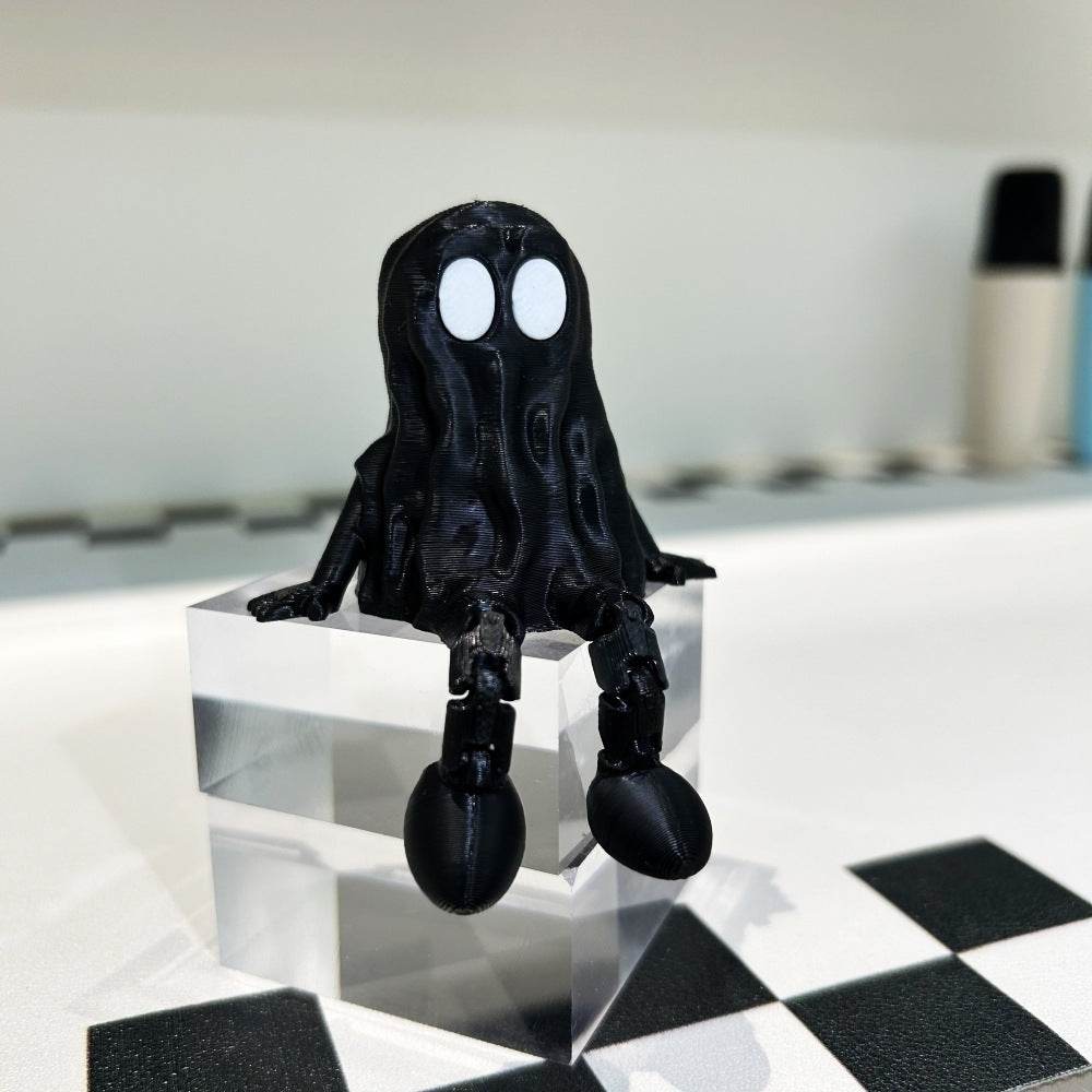 3D Printing Halloween Ghost Movable Joint Ornaments - www.Shopthatapp.com