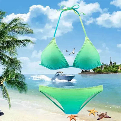 Swimsuit Women's Gradient Series Split Swimsuit Bikini - www.Shopthatapp.com