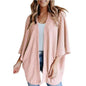 Short Sleeve Waffle Gerson Winter Fleece Women's Cardigan - www.Shopthatapp.com