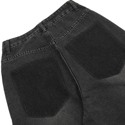 Pocket Design Loose Denim Straight-leg Trousers Men Jeans - www.Shopthatapp.com