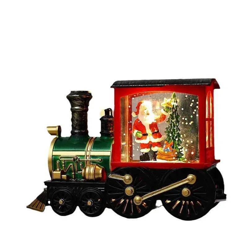 Christmas Gift Train Decoration Small Night Lamp - www.Shopthatapp.com