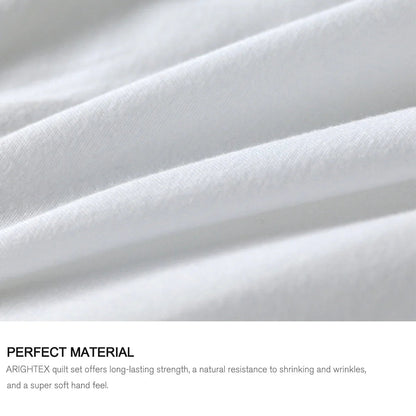 3-piece Set Of Simple And Fresh Blue And White Floral Duvet Cover, Polyester Bedroom Decoration Bedding Set Twin Full Queen King Size - www.Shopthatapp.com