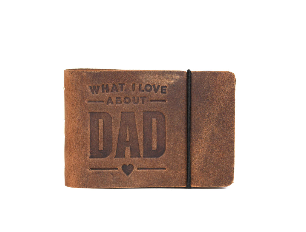 Dad LogBook - Customizable Fill-in-the-Blank Journal - www.Shopthatapp.com