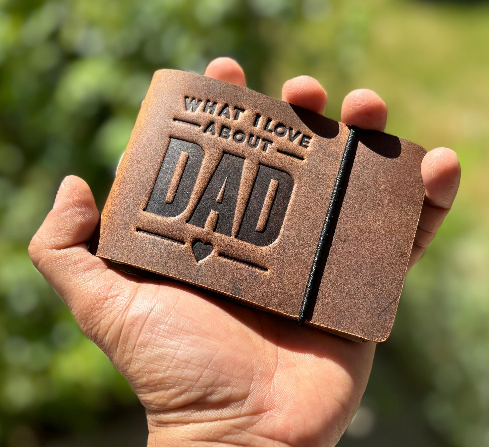 Dad LogBook - Customizable Fill - in - the - Blank Journal - www.Shopthatapp.com