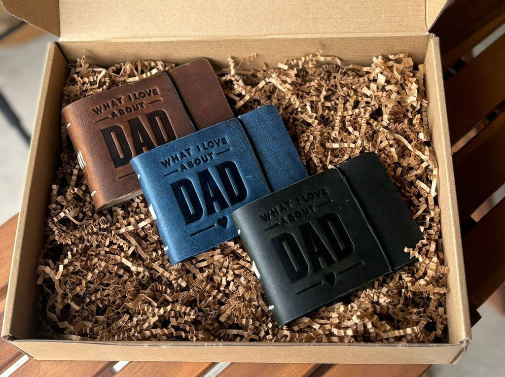 Dad LogBook - Customizable Fill-in-the-Blank Journal - www.Shopthatapp.com
