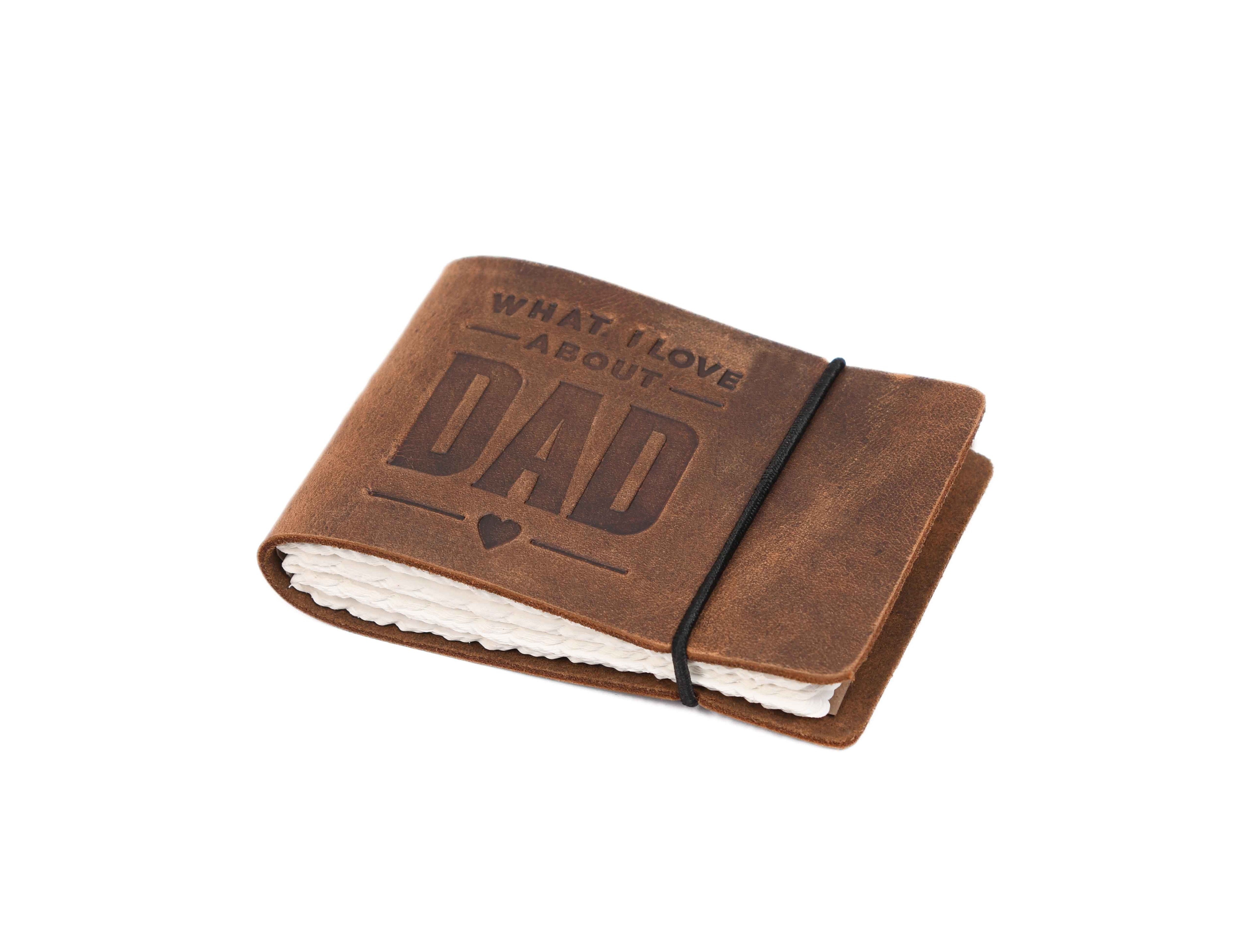 Dad LogBook - Customizable Fill-in-the-Blank Journal - www.Shopthatapp.com