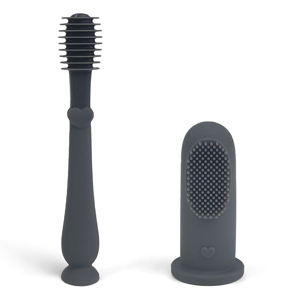 Coffret de soins bucco-dentaires gris foncé