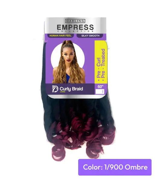 Darling Empress French Loose Pre stretch Curly Braids Extension - www.Shopthatapp.com