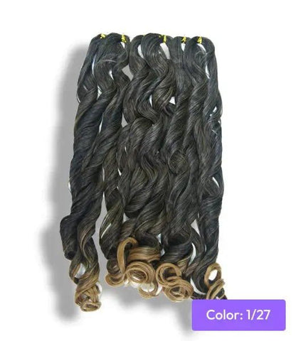 Darling Empress French Loose Pre stretch Curly Braids Extension - www.Shopthatapp.com