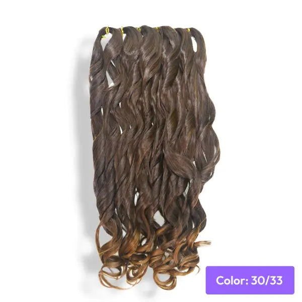 Darling Empress French Loose Pre stretch Curly Braids Extension - www.Shopthatapp.com