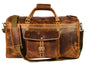 Dawson Leather Travel Bag - Walnut Brown - www.Shopthatapp.com
