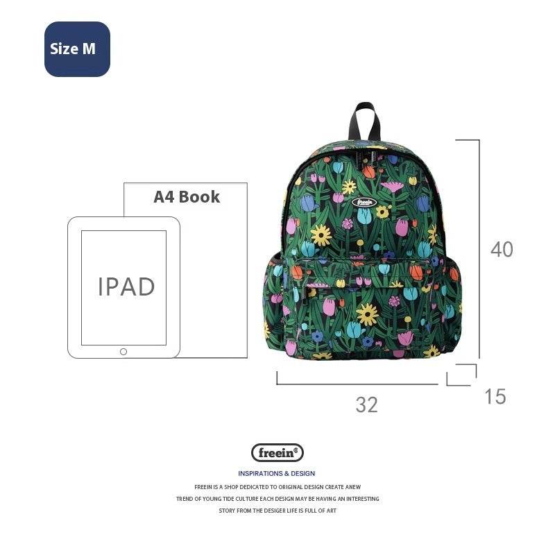 Original Niche Printed Backpack For Women - www.Shopthatapp.com